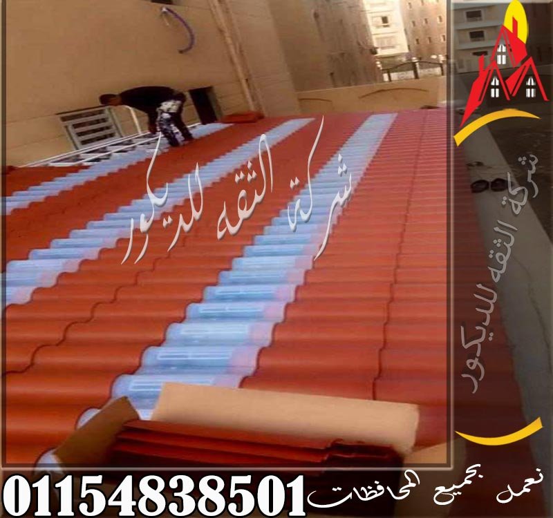 تركيب القرميد البلاستيك القطع مع توضيح أشكال مارسيليا وبورتجيز وأفضل استخداماتهما